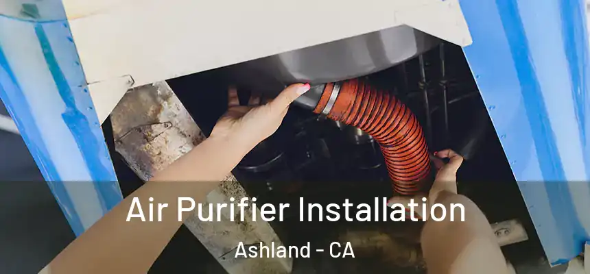 Air Purifier Installation Ashland - CA